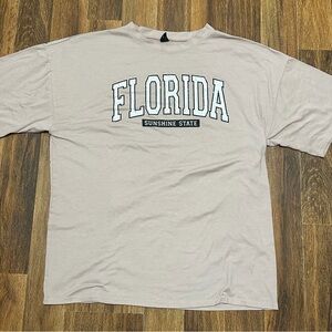 SHEIN purple Florida Graphic Tee